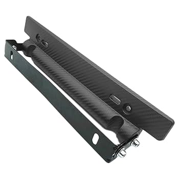 Amazon | モデルノ ラ テール ナンバープレート カーボン 角度